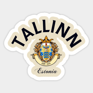 Tallinn Estonia Sticker